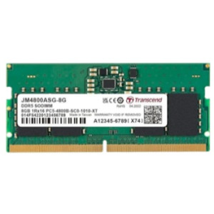 .8GB DDR5-4800MHz SODIMM  Transcend JetRam, PC5-38400U, 1Rx16, CL40, 1.1V