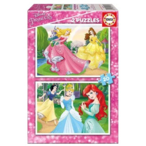 Educa 16846 2X20 Disney Princesses
