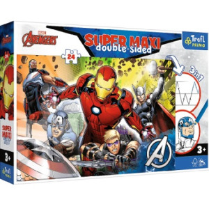 Пазл Trefl 3in1 24 Avengers (41007)