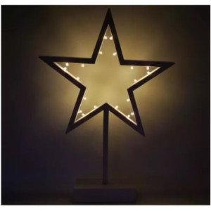 Platinet PCL20L05 Christmas Light 20 Led Star Warm