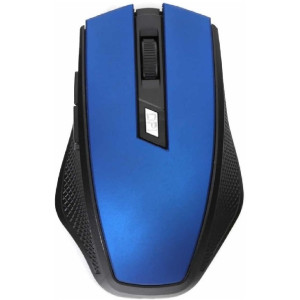 Omega OM08WBL Mouse Wireless 1600DPI Blue [45526]