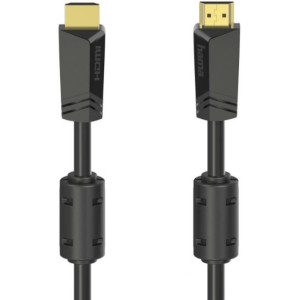 Hama 205010 High-speed HDMI™ Cable, Plug - Plug, 4K, Ethernet, Gold-plated, 15.0 m