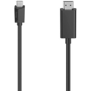Hama 200718 Video Cable, USB-C Plug - HDMI™ Plug, Ultra-HD 4K, 1.50 m