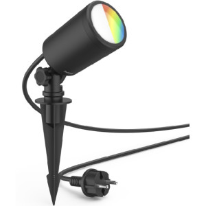 Hama 176630 Smart WiFi Garden Lamp, Plig-In Socket, Water Resistant, Dimmable