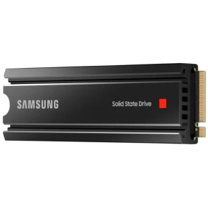 1TB SSD PCIe 4.0 x4 NVMe 1.3c M.2 Type 2280 Samsung 980 PRO w/ Heatsink MZ-V8P1T0CW, Read 7000MB/s, Write 5000MB/s (solid state drive intern SSD/внутрений высокоскоростной накопитель SSD)