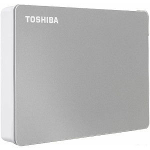 2.5" 4TB External HDD Toshiba Canvio Flex HDTX140ESCCA, Silver, USB 3.2 Gen 1 (USB 2.0 compatible) (hard disk extern HDD/внешний жесткий диск HDD)