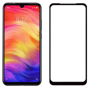 400012 Screen Geeks sticla protectie Xiaomi Redmi Note 8 Full Cover Glass Pro All Glue 4D, Black (защитное стекло для смартфонов Xiaomi, в асортименте)