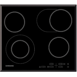 Plita incorporabila electrica Samsung NZ64T3516QK/WT vitroceramica