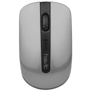 Wireless Mouse Havit HV-MS989GT, 800-1600dpi, 4 buttons, Ambidextrous, 1xAA, 2.4Ghz, Black/Silver