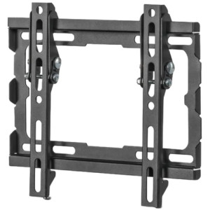 Wall Mount KIVI BASIC-22T Black 23" - 43" Tilt, max.45kg, VESA mm: up to 200x200mm