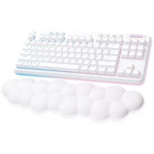Wireless Gaming Keyboard Logitech G715, Mechanical, TKL, PBT keys, GX Tactile, RGB, EN, White