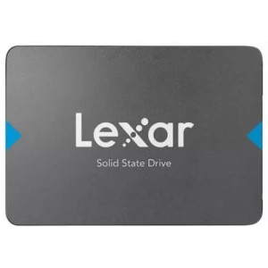 2.5" SSD 960GB  Lexar NQ100, SATAIII, Sequential Reads: 550 MB/s, Sequential Writes: 480 MB/s, 7mm, TBW: 336TB, Controller MAS0902A-B2C, Micron's 96-layer 3D NAND QLC