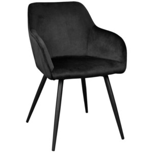 Scaun Airis~Black+Black Legs HLR66 DC-1936