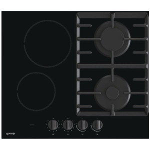 Plita incorporabila mixta Gorenje GCE691BSC vitroceramica/gaz