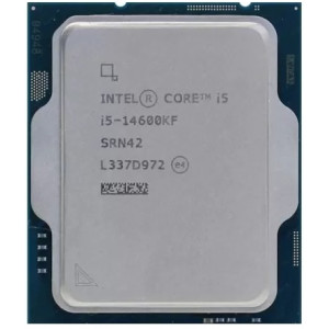 CPU Intel Core i5-14600KF 2.6-5.3GHz (6P+8E/20T, 20MB,S1700,10nm, No Integ. Graphics, 125W) Tray