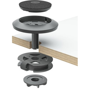 Logitech Rally Mic Pod Mount, Graphite