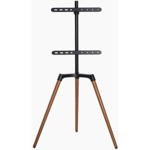 TV Mount Stand Reflecta Elegant 65W black/walnut