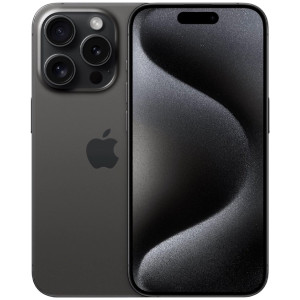Apple iPhone 15 Pro, 256GB Black Titanium MD