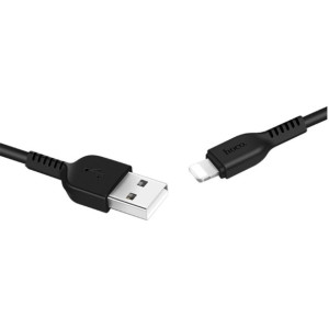 HOCO X20 Flash Lightning charging cable,(L=3M) Black