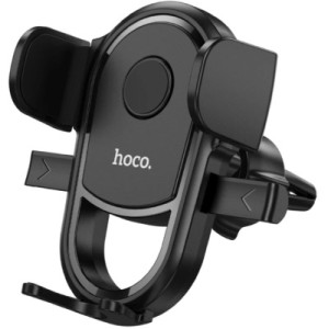 HOCO H6 Grateful one-button car holder(air outlet) Black