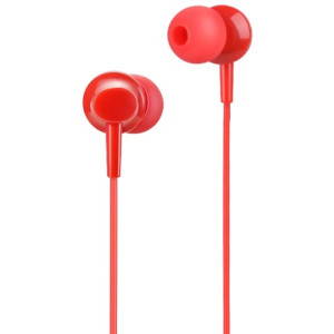 HOCO M14 initial sound universal earphones with mic Red