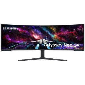 57" SAMSUNG Odyssey Neo G9 S57CG95, White, Curved-VA, 7680x2160, 240Hz,1msGTG, 420cd, HDR10, HDMI+DP+USB