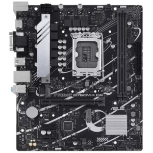 Материнская плата Asus PRIME B760M-K D4  mATX, S1700, Intel B760