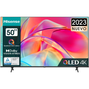 50" LED SMART TV Hisense 50E7KQ, QLED, 3840x2160, VIDAA OS, Gray
