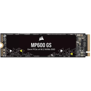 M.2 NVMe SSD 500GB Corsair MP600 GS, Interface: PCIe4.0 x4 / NVMe1.4, M2 Type 2280 form factor, Sequential Reads 4800 MB/s / Writes 3500 MB/s, Random Read / Write IOPS - 450K / 700K, Phison PS2021-E21T, AES-256 encryption, TBW - 300 TB, 176L Micron 3D TLC