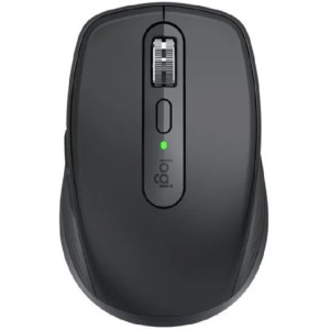 Logitech Wireless Mouse MX Anywhere 3S, 6 buttons, Bluetooth + 2.4GHz, Optical, 200-8000 dpi, Rechargeable Li-Po (500 mAh) battery, up to 70 days on a single full charge, GRAPHITE