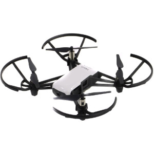 (178535) DJI Tello Boost Combo - Toy Drone, 5MP,  HD720p 30fps camera, max. 100m height/28.8kmph speed, flight time 13min, Battery 1100mAh, 80g, White (2 extra batteries, charging hub, micro USB cable)