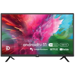 32" LED TV UD 32W5210, Black (1366x768 HD Ready, PCI 1000 Hz, SMART TV (Android TV OS), 2 x HDMI2.0, 1 x USB, Wi-Fi, Lan (RJ-45), BT, DVB-T/T2/C/S2, Speakers 2 x 10W, 3.8 Kg)