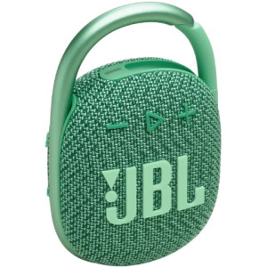 Portable Speakers JBL Clip 4  ECO Green, made from recycled plastic and fabric