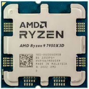 CPU AMD Ryzen 9 7950X3D  (4.2-5.7GHz, 16C/32T, L2 16MB, L3 128MB, 5nm, 120W), Socket AM5, Tray
