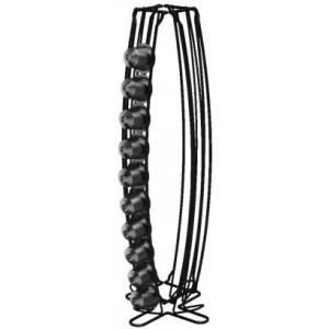 Xavax 111265, Capsule stand for Nespresso, Holder for 40 Capsules, Black