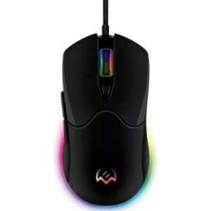 Gaming Mouse SVEN RX-G840, 200-7000 dpi, 6 buttons, 150g, Ambidextrous, Programmable, Built-in memory, RGB, 1.8m, USB, Black