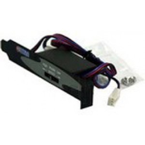 Adjustable fan cable to reduce fan's speed and noise from 12V to 9.2V.