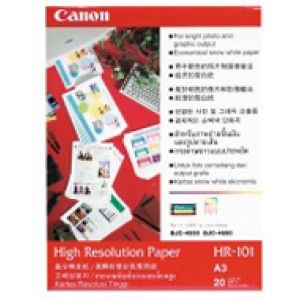 Canon High Resolution Coated Photo Paper, A4, 106gsm, 50 sheets