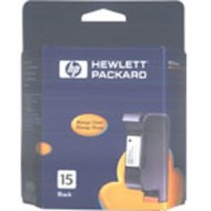 HP № 15 Black Ink Cartridge (25 ml) for HP DJ 810С/840C/843C/845/920/940, All-in-one PSC 500,750, (490 pages, 5%)