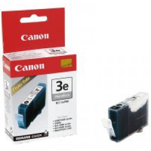 Ink Cartridge Canon BCI-3e PBk, black for BJC-3000/6000/6100/6200/6500/S-400/450/4500/500/600/ i750/i850//6300/MPC100/400/600/700/730