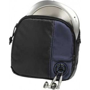 Hama CD Player Bag + 3 CD черно-синяя, 33716