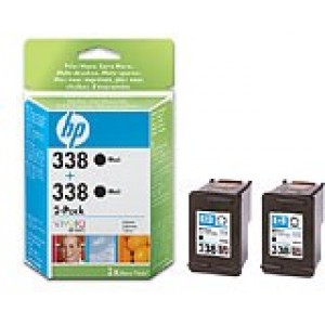 HP №338 Black Ink Cartridge (11ml), ~450 pages 5% coverage