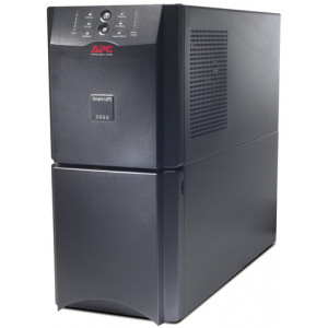APC SUA3000I Smart-UPS 3000VA USB & Serial 230V, Line-Interactive, user repl. batt., Double AVRBoost, AVRTrim, SmartSlot, USB port, 2 years warranty and Powerchute+ power management software included