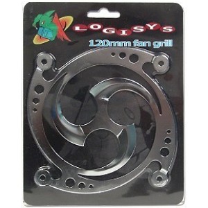 120mm Blade Fan Grill (Silver)