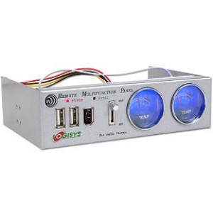 5.25-Inch Remote Multi-Function Panel (Silver)