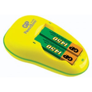 GP PowerBank Audio + 2x1450mAh NiMH (Зарядное устройство  AA/AAA + аккумуляторы, время заряда: 4ч.)