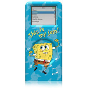 Iconz for iPod Nano, Silicone Case, SpongeBob