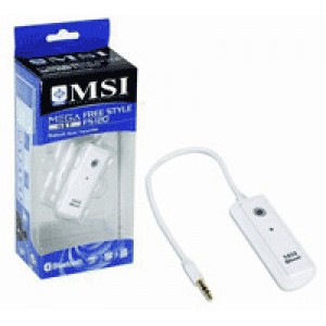 MSI Bluetooth Free Style FS120, Bluetooth Stereo Audio Dongle (Transmitter), Carry bag, 1x AAA Battery