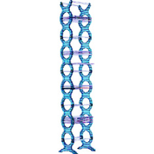 DVD Tower "Twist" 55DVD (W-216mm,L-190mm,H-1140mm)