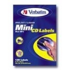 CD-Labels Mini, 8cm (120psc), Verbatim